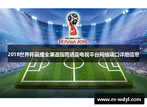 2018世界杯直播全渠道指南涵盖电视平台网络端口详细信息 2018世界杯直播全渠道指南涵盖电视平台网络端口详细信息