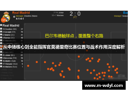 从中场核心到全能指挥官莫德里奇比赛位置与战术作用深度解析