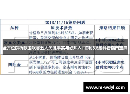 全方位解析欧国联赛五大关键事实与必知入门知识权威科普指南宝典 全方位解析欧国联赛五大关键事实与必知入门知识权威科普指南宝典